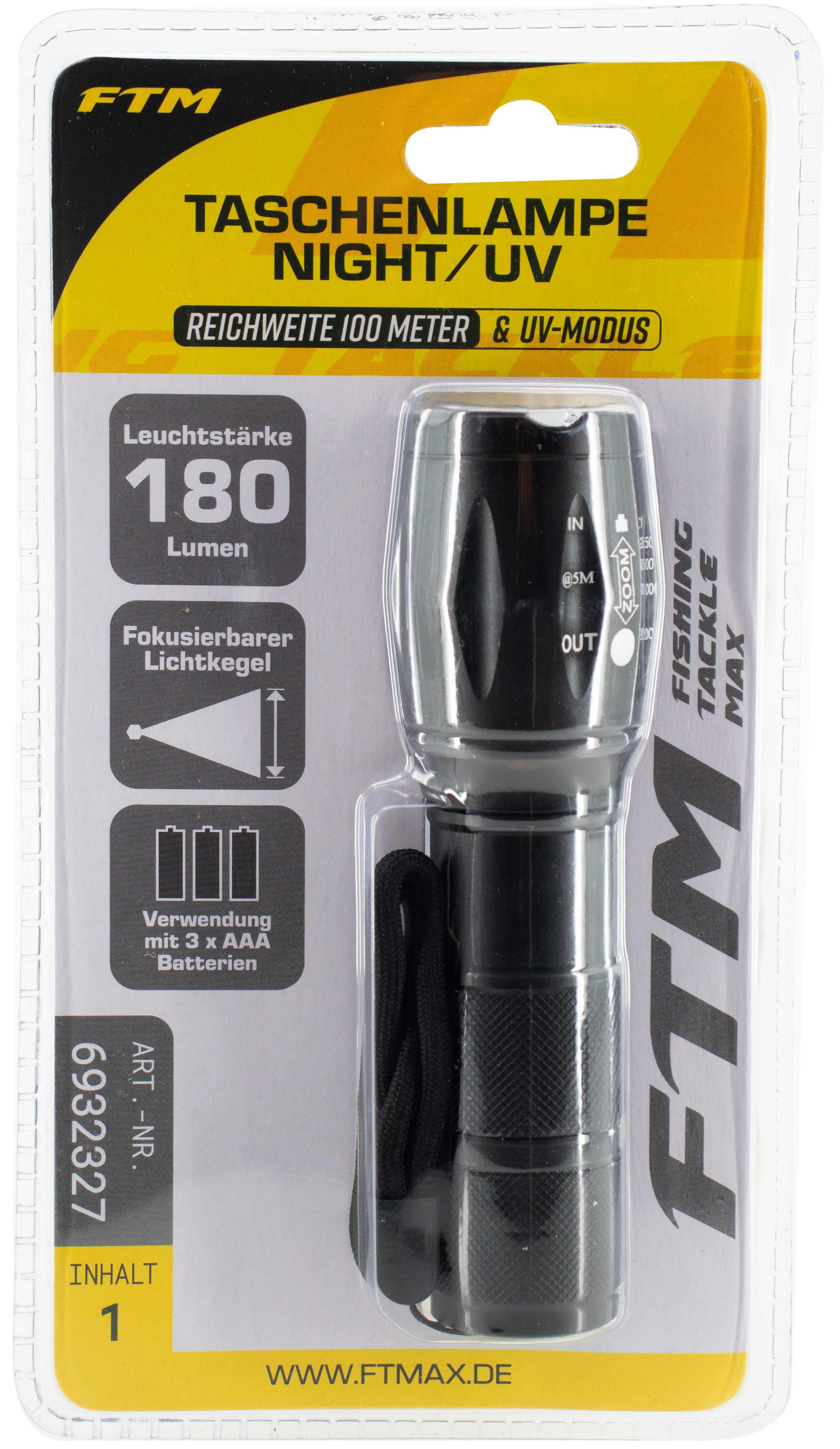 6932327 - 04 Taschenlampe Night UV Verpackt
