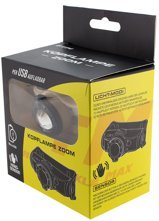 8070803 - 09 Kopflampe Zoom Verpackt