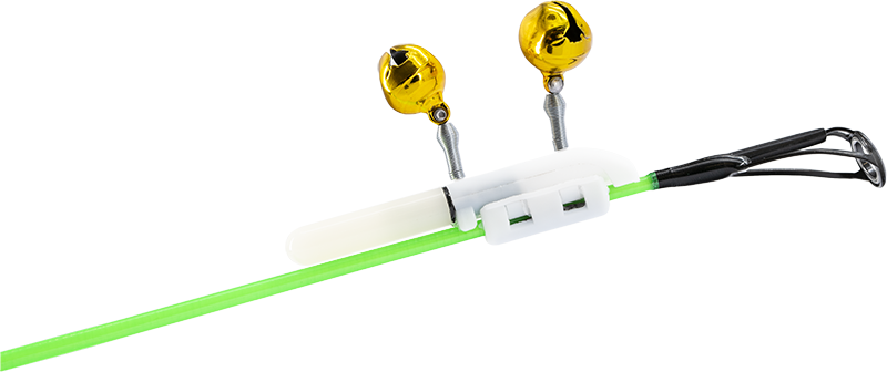 8070839 - 01 Doppel Aalglocke mit LED Bissanzeiger Farbwechsel