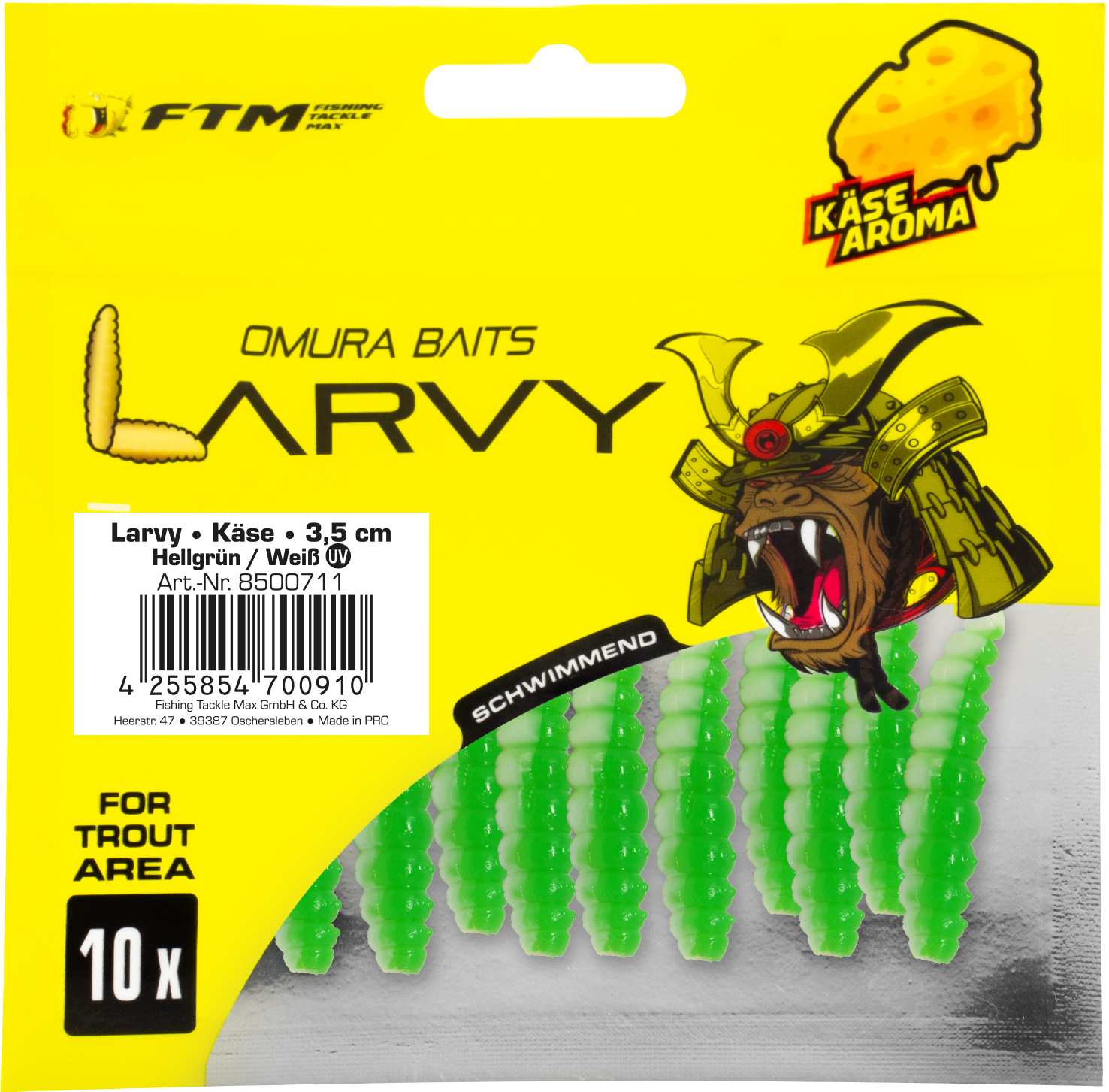 Omura Baits Larvy Käse 3,5 cm