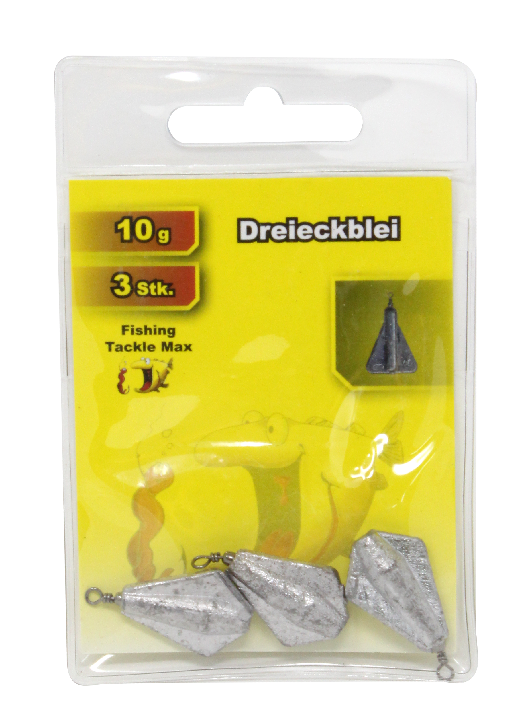 6021110 - 00 Dreieckblei mit Wirbel neu verpackt