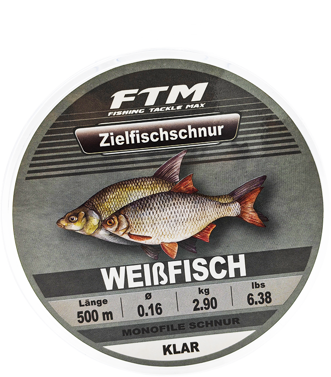 Zielfischschnur Weissfisch klar
