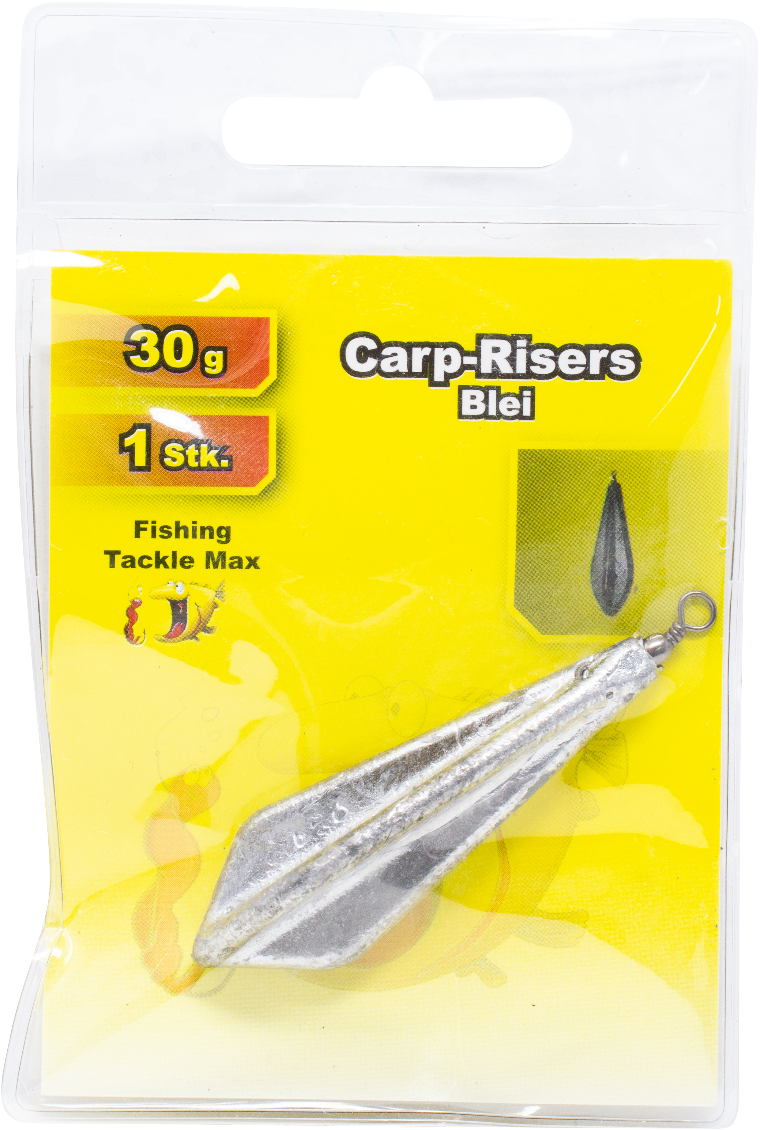 Carp Riser Blei (geblistert)