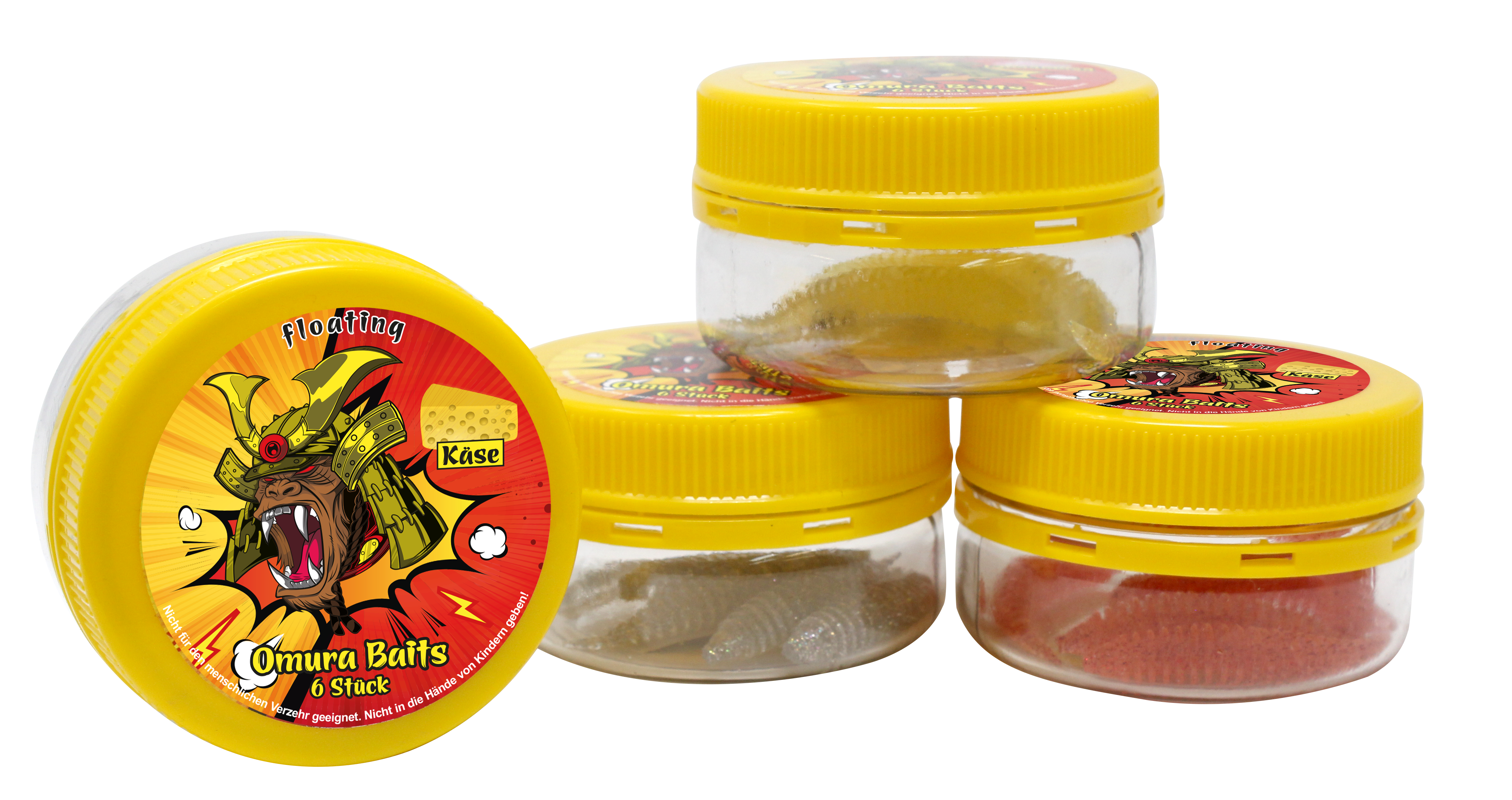 8500273 - 02 Omura Baits Hero Sparkle Cheese clear with sparkle