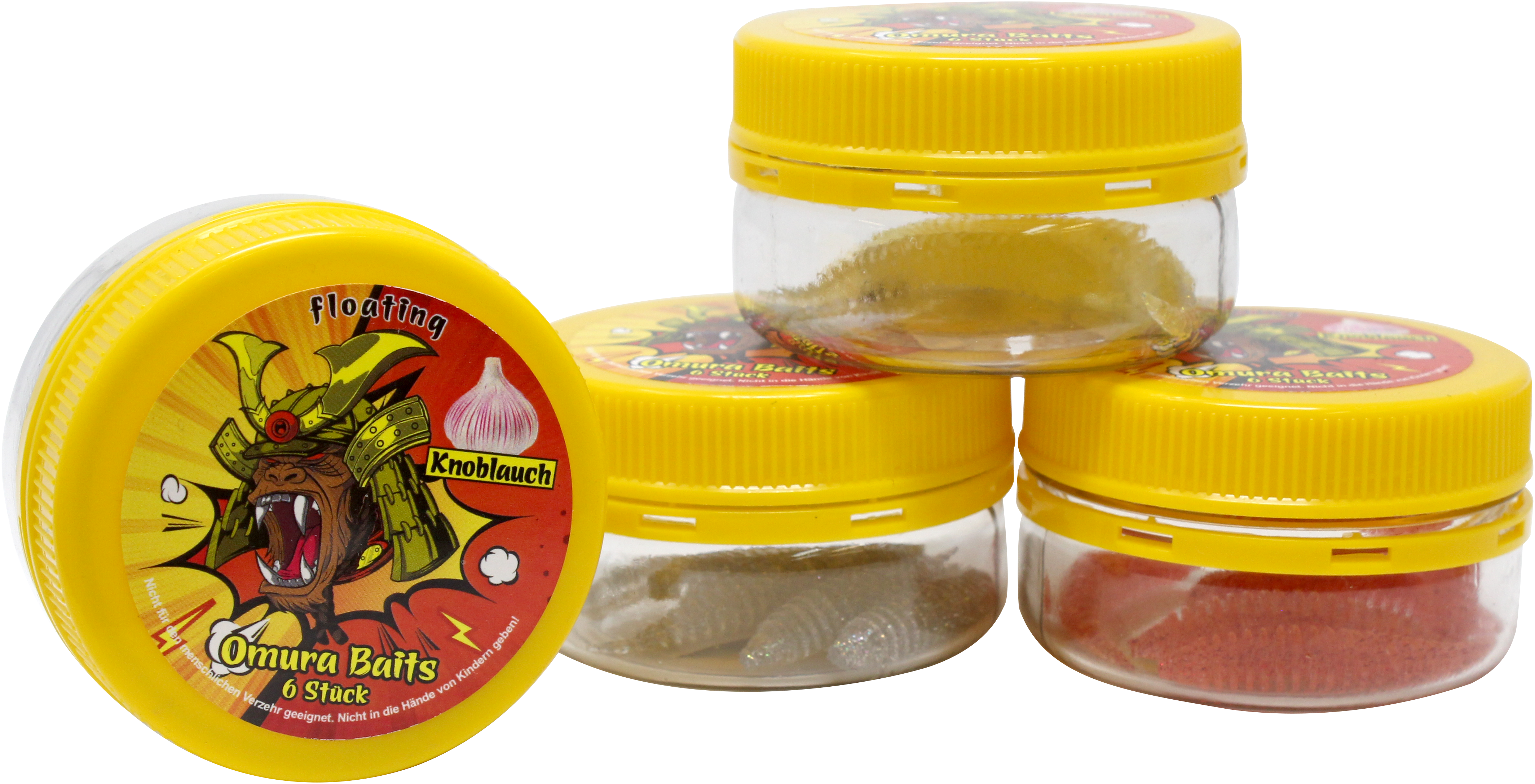 8500260 - 02 Omura Baits Hero Sparkle Garlic clear with sparkle