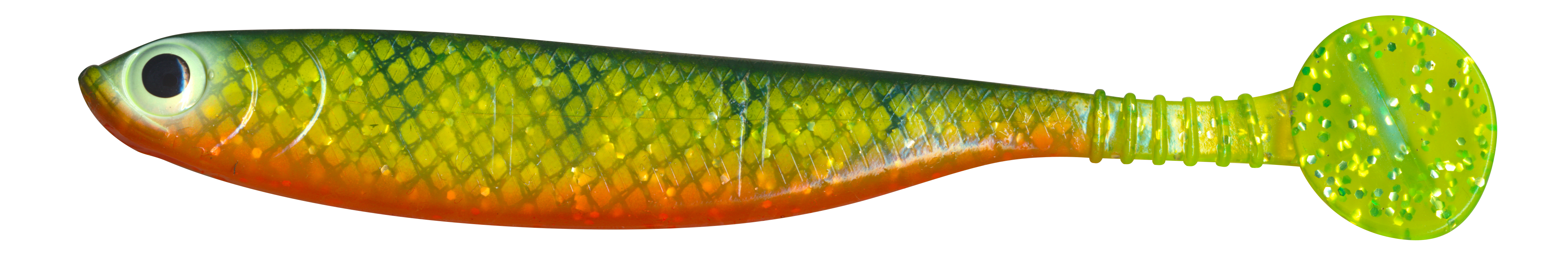 8913300 - 00 Gummifisch Speed Shad Seika Pro Hot Perch