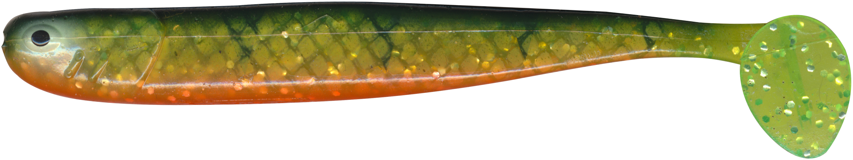 8912200 - 00 Gummifisch Frequency Shad SeikaPro Hot Perch