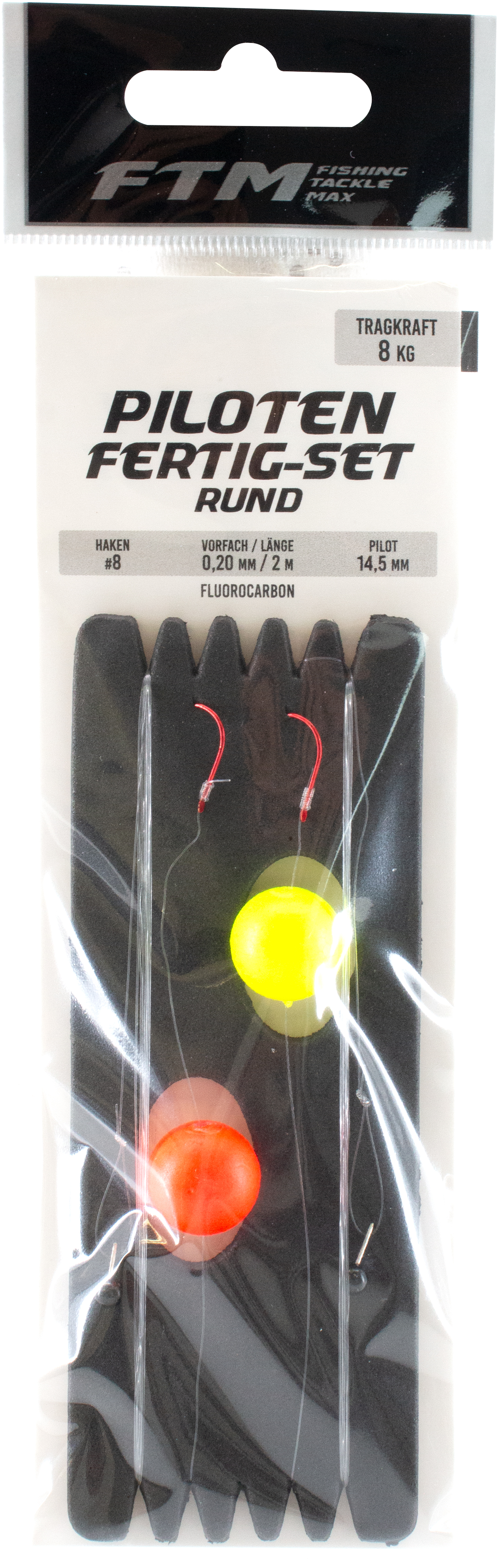 Piloten-Fertig-Set rund