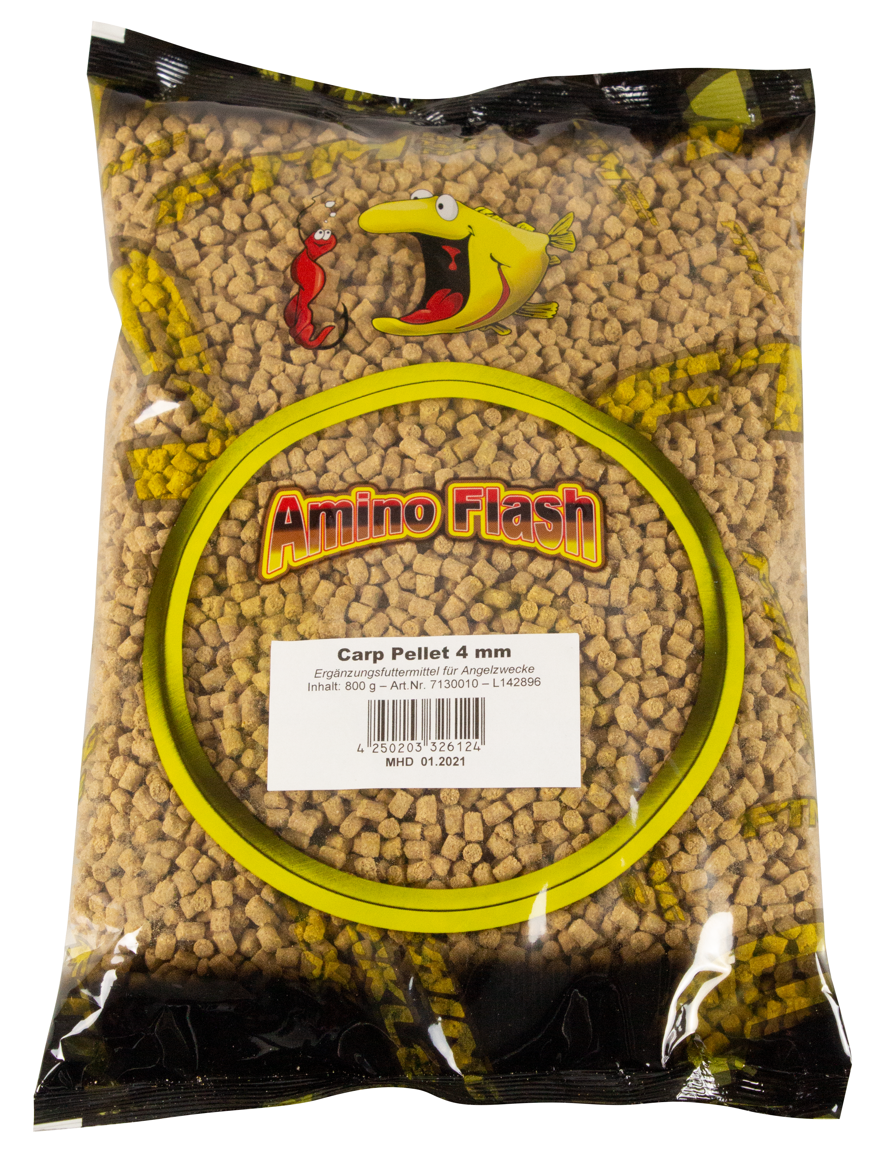 7130010 - 00 AF Carp Pellets 4mm verpackt