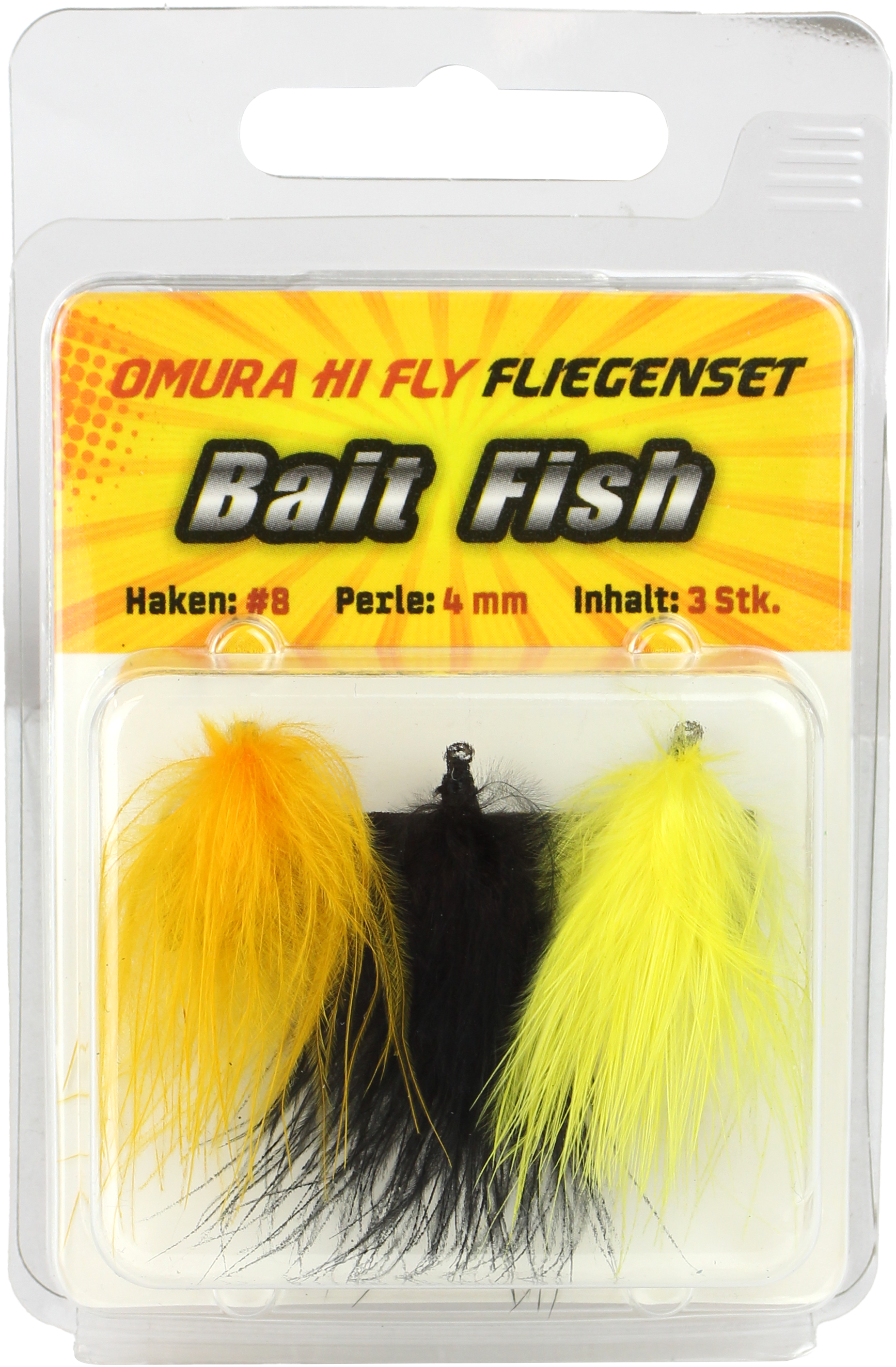 8071402 - 00 Omura Hi-Fly Fliegenset Bait Fish #8