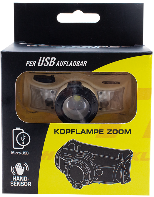 8070803 - 08 Kopflampe Zoom Verpackt