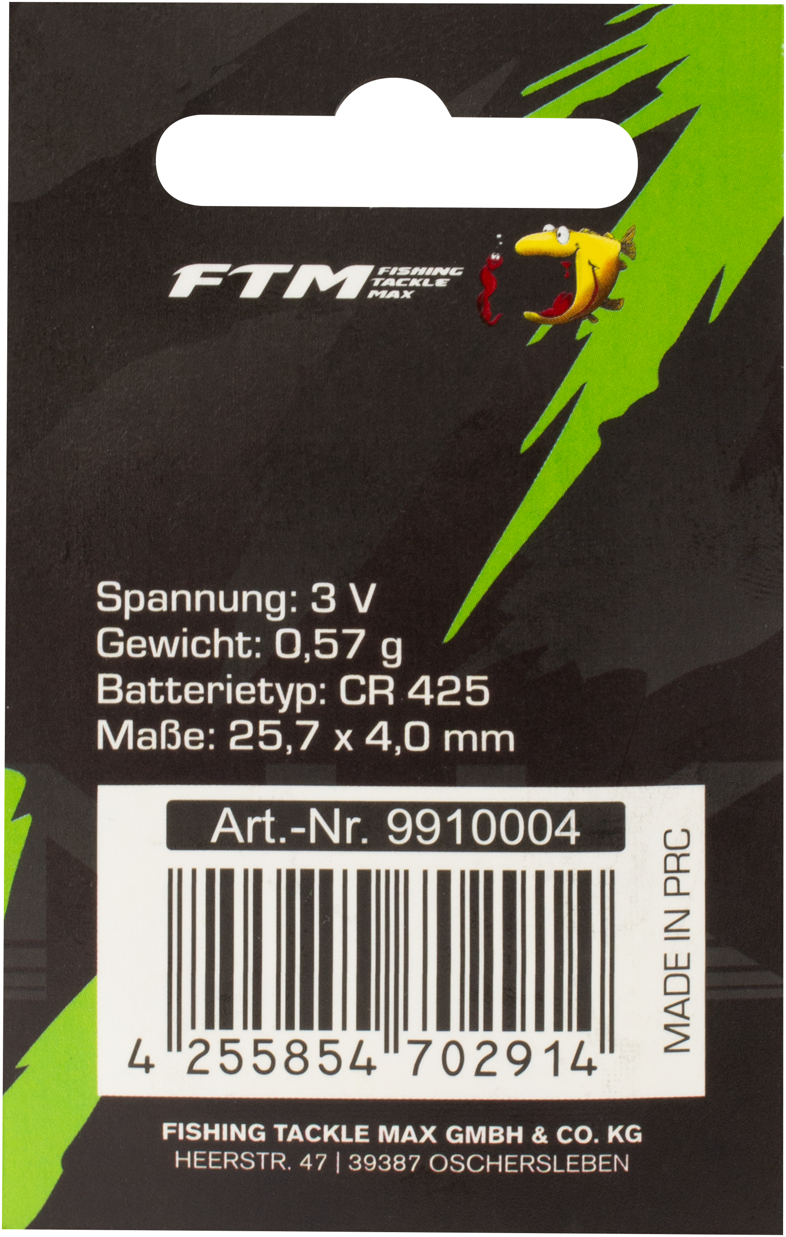 9910004 - 01 Spezial-Batterie Aal-Instinkt