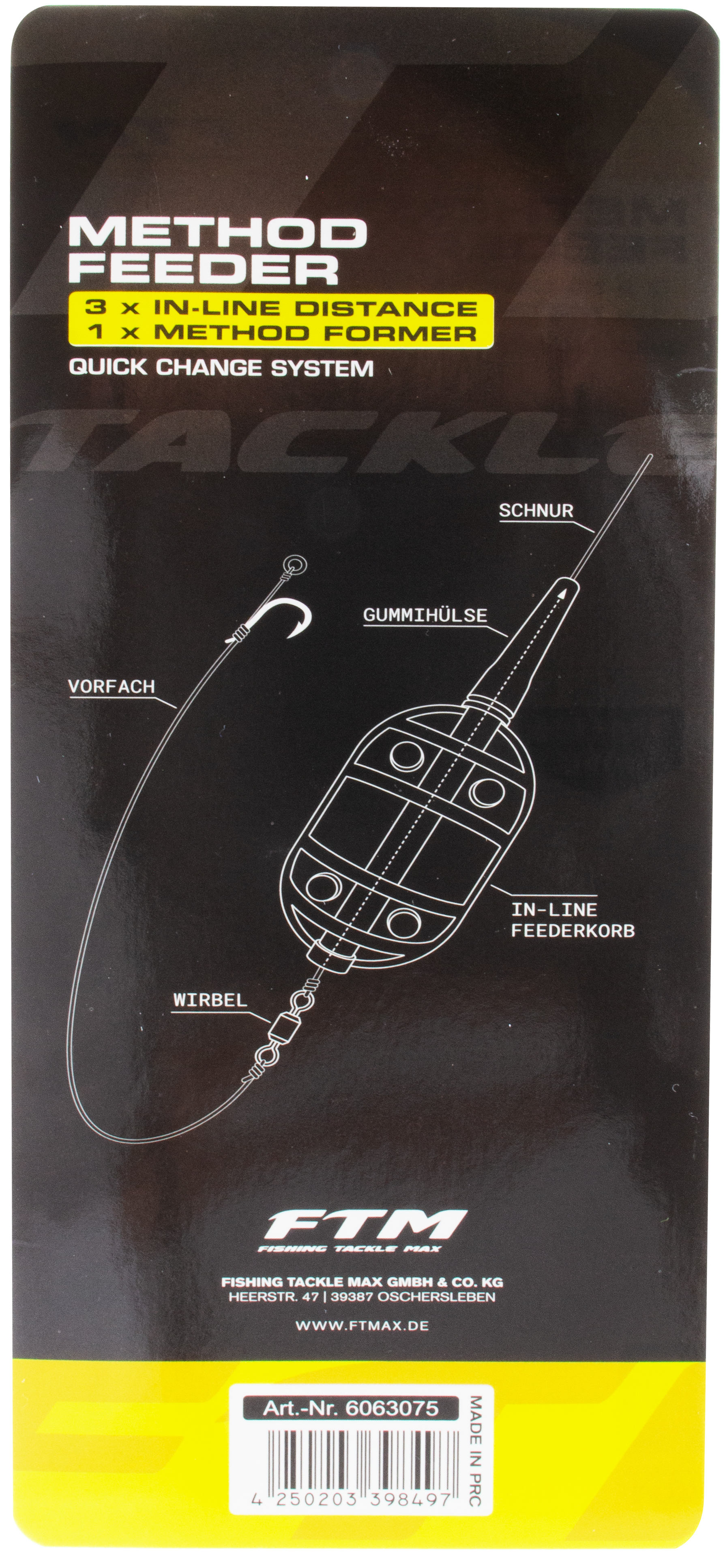 Method Feeder 3er Set Distance