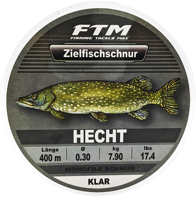 Zielfischschnur Hecht klar