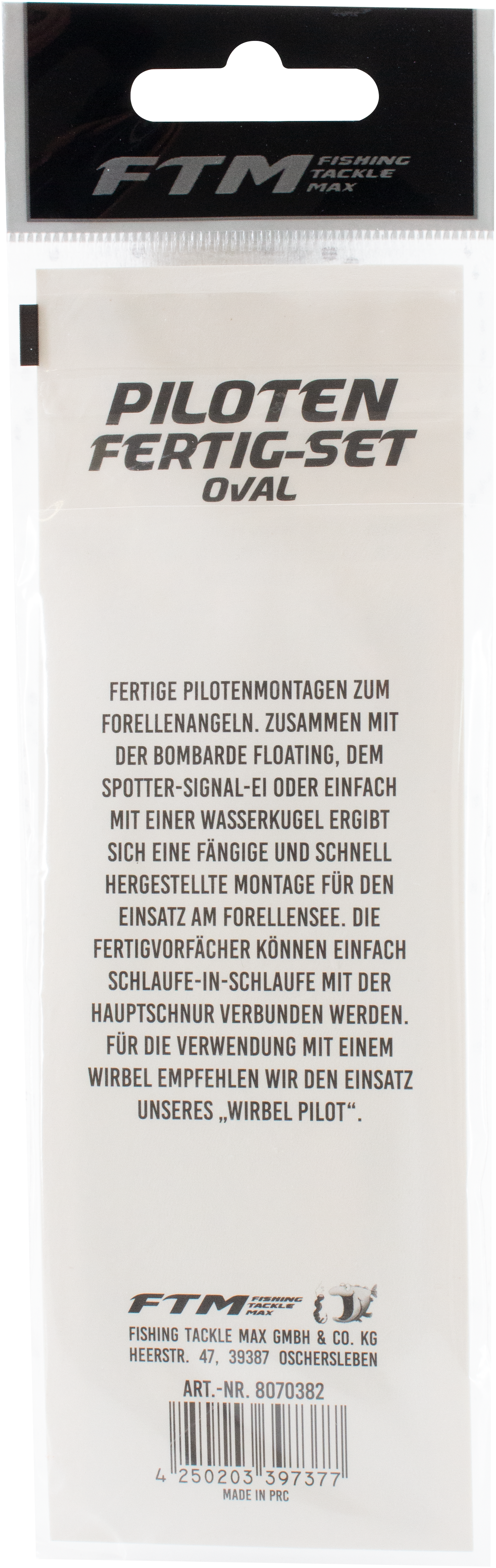 8070382 - 02 Piloten Fertig-Set Oval