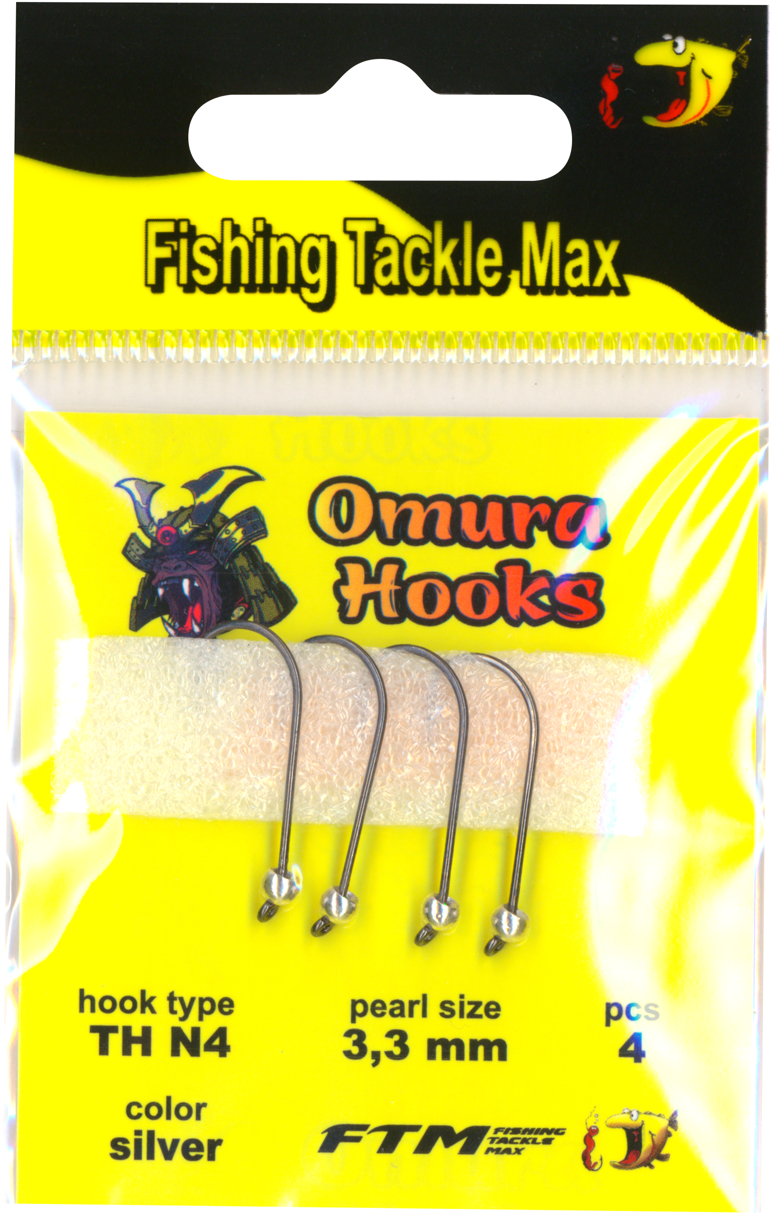 8380900 - 00 Omura Hooks TH N4 verpackt