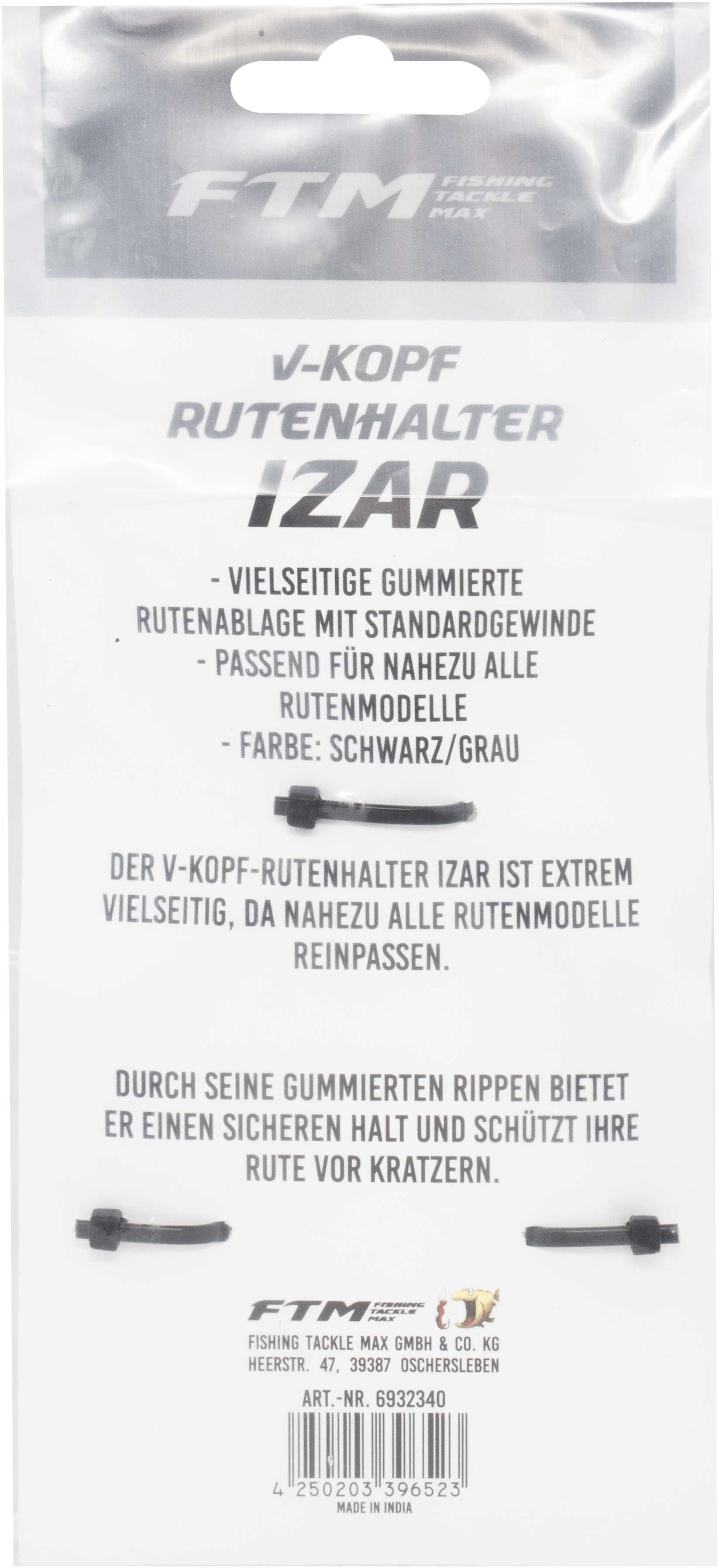 V - Kopf Rutenhalter Izar