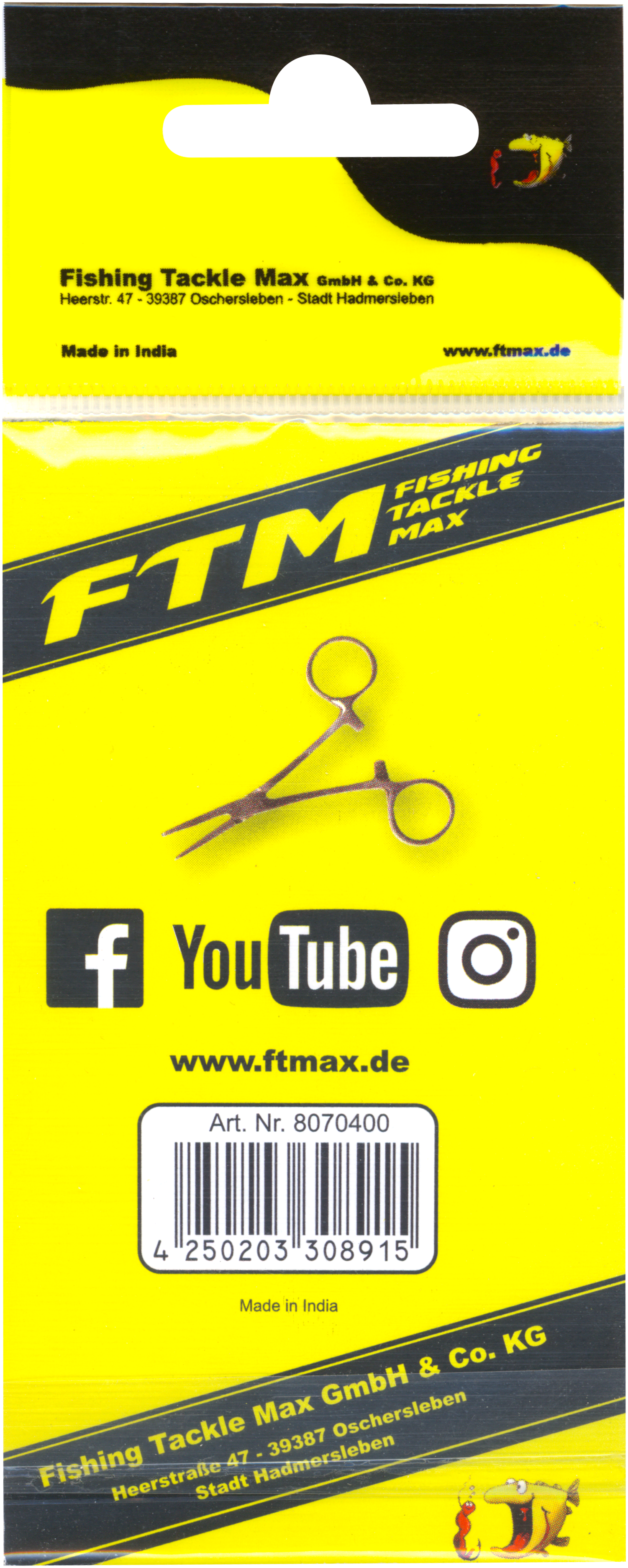 8070400 - 01 Arterienklemme gerade verpackt 2