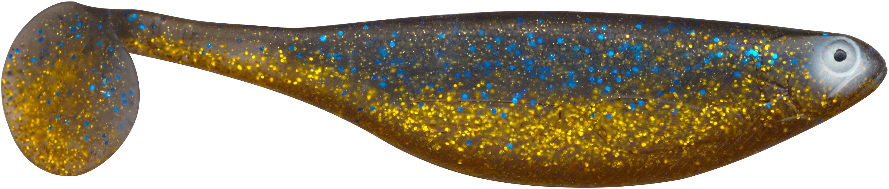 8911605 - 00 Gummifisch Trouble Shad Seika Pro Dark Goby